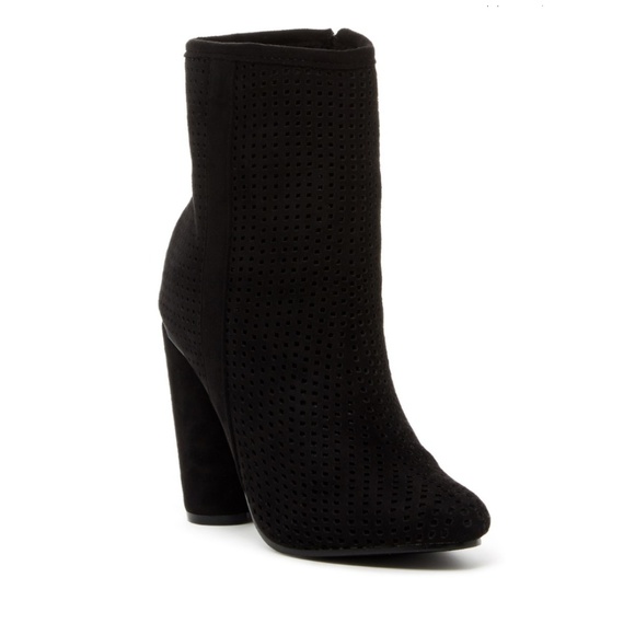 Catherine Malandrino Shoes - Catherine Malandrino Faux Suede Heeled Booties, 9
